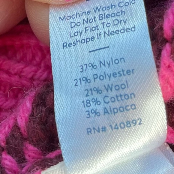 New without Tags. Marine Layer AVA CARDIGAN -WINE/BUBBLEGUM L - Picture 10 of 12